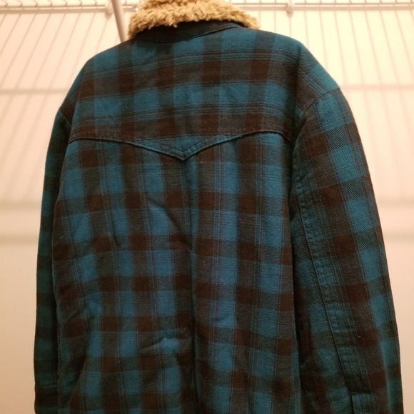 ( Boys ) Levi's Plaid Lumberjack Flannel - Picture 3 of 4